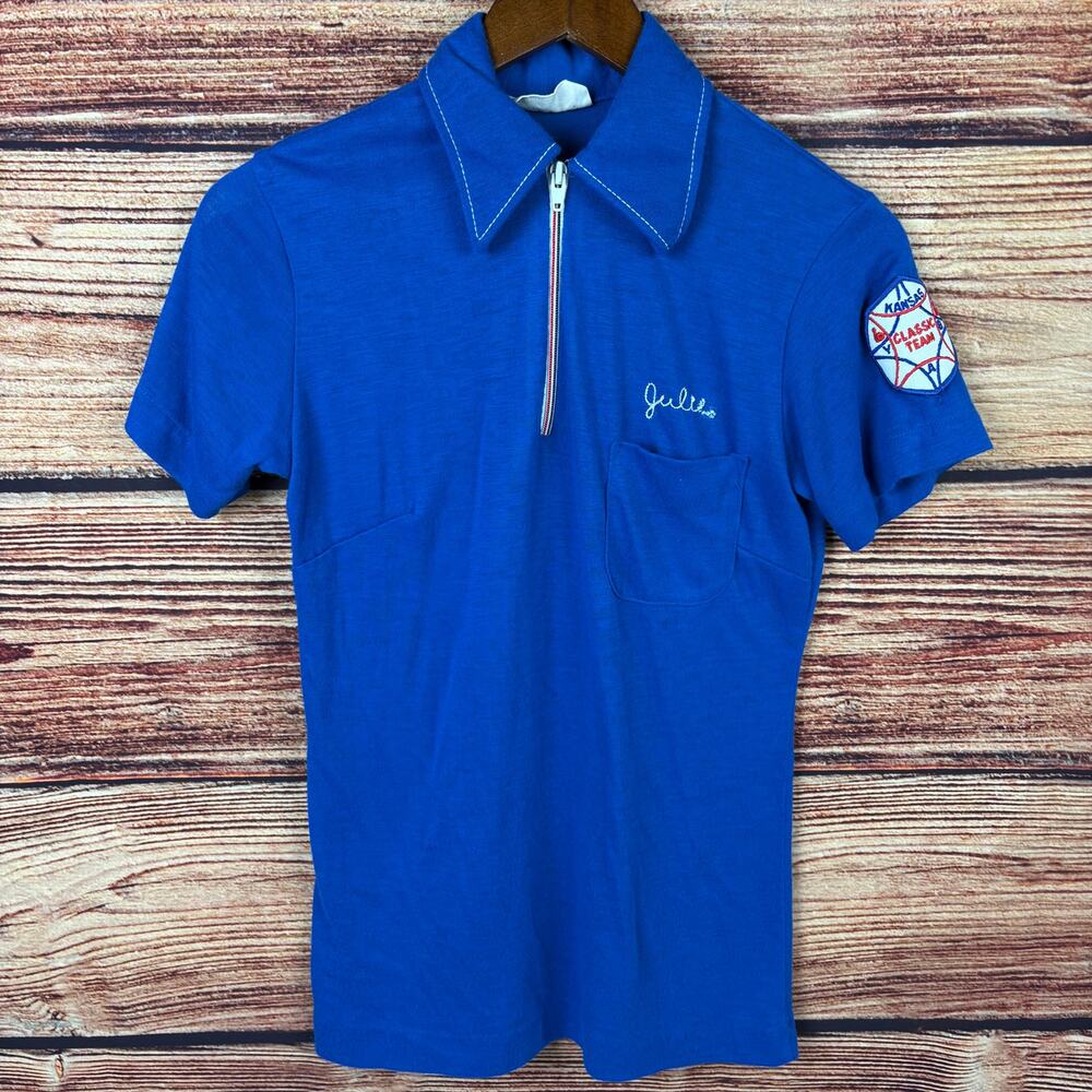 Vintage 1970s King Louie Topeka, Kansas Bowling Shirt